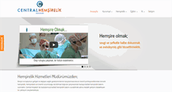 Desktop Screenshot of centralhemsirelik.com